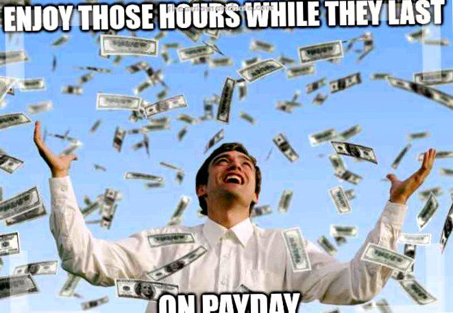 Take the money & run | payday quotes